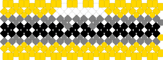 Lute Hazbin Hotel Inspired Cuff - yellow,gray,lute,hazbin,hazbin hotel,vivzipop,gravity