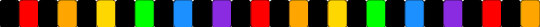 Rainbow :3 - black,red,orange