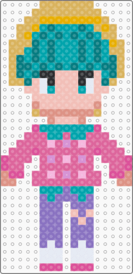 my babyyyy 2 - teal,pink