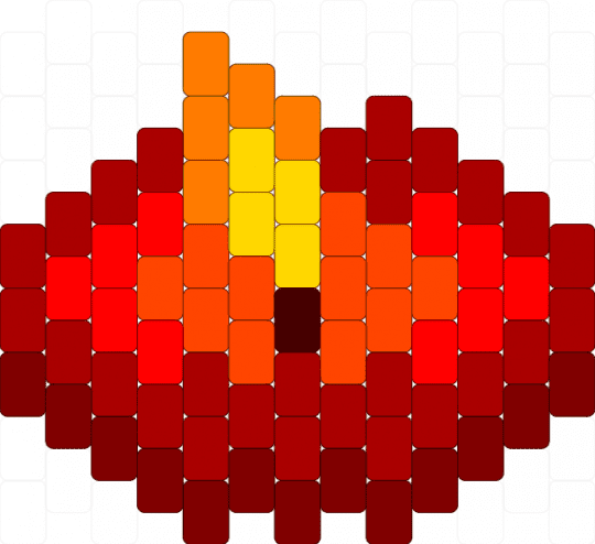 diya charm - cotdfestivalscultural, diwali, red, southasia, tihar