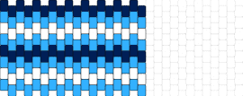 Epipen case - vertical,stripes,bag,pouch,blue