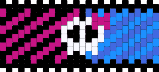 Remixed mh cuff for small wrists/26 - pink
