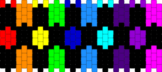 Scene checkers - black,green,light blue,pink,colorful,scenecore,rave,retro