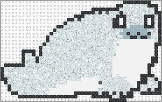 Seal - white,light blue