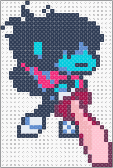 Kris dreemur slash sprite deltarune - purple,pink,krisdreemur,krisdeltarune,deltarune