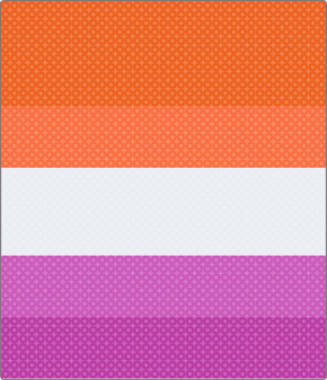 Lesbian Pride Perler Fuse bead pattern Flag - orange,pink,wlw,lesbian,les,lgbt,lgbtq,lgbtqia,pride,women love women