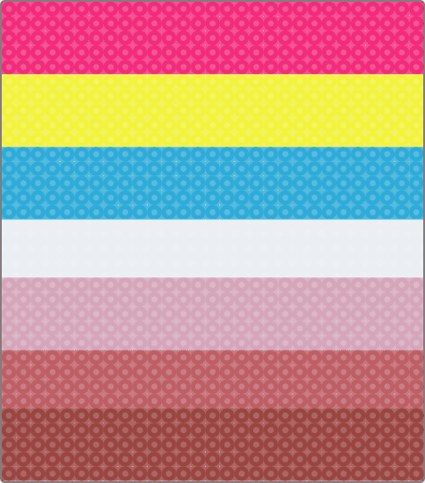 Pansexual Lesbian Pride Flag Fuse Bead Perler Pattern - pink,red,pansexual,lesbian,pansexual lesbian,pride,flag,lgbt,lgbtq,lgbtqia