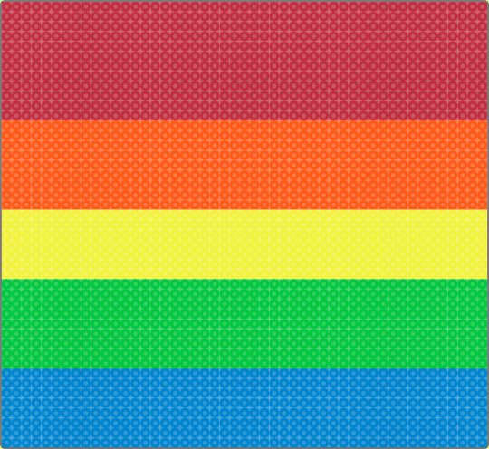 Rainbow Perler Pattern - red,orange,green,yellow,blue,rainbow,perler,pattern