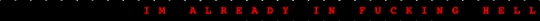 I'm already in fucking hell Single Kandi bracelet - black,whisper,vent,im already in fucking hell,im already in hell,hell,im already,in fucking hell