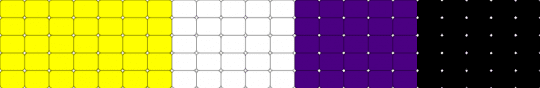 Nonbinary / Emby Ladder Stitch pride cuff - yellow,purple,lgbt,lgbtqia,nonbinary,ladder stitch,pride,cuff