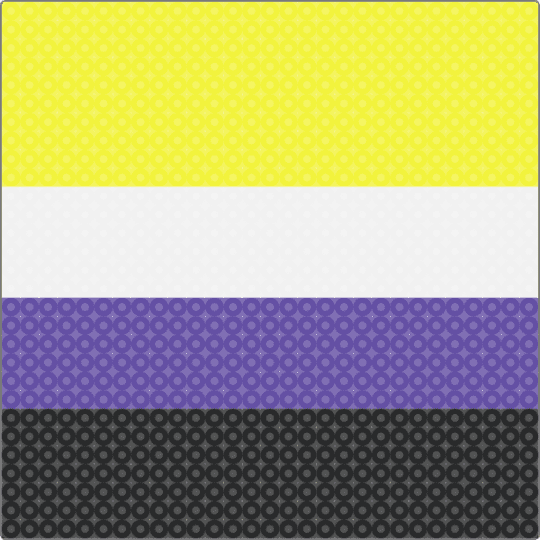 Nonbinary / Emby Fuse Bead Perler Pride Flag - yellow,purple,nonbinary,emby,fuse bead perler pattern,pride,lgbt,lgbtqia,lgbtq,flag