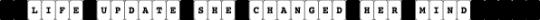 life update: she changed her mind - an4rch [asteria] - single kandi bracelet - black,white,song,lifeupdateshechangedhermind,asteriasdeath,asteria,as,anarchist sanctuary,kets4eki,an4rch