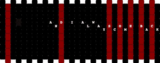 and i always come back - m1v - childhood dementia - Album - Multi Stitch/Peyote - black,and i always come back,m1v,made1vvvonder,lonegore,childhood dementia,song,song album,music