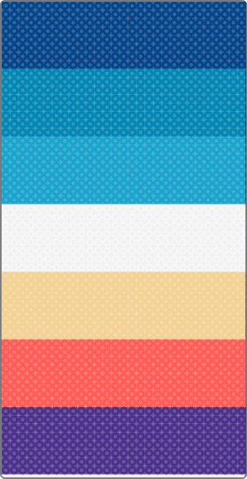 Nebularomantic Pride Fuse Bead Perler Flag - light blue,nebularomantic,pride,lgbt,lgbtq,lgbtqia,fuse bead,perler,flag