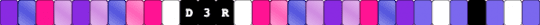 d3rcore Single Kandi Bracelet - purple,pink,d3r,der i despise you,d3rcore,fabfantasy,der,d3r i despise you