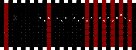 the day after tomorrow - m1v - childhood dementia - Album - Multi Stitch/Peyote - black,the day after tomorrow,m1v,made1vvvonder,lonegore,childhood dementia,song album,song,music