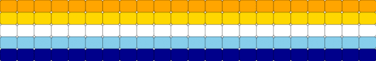 Aroace Pride Ladder Stitch Cuff - orange,yellow,light blue,purple,aroace,pride,lgbt,lgbtq,lgbtqia,ladder,cuff