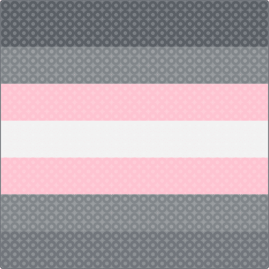 Demigirl Pride Flag Fuse Bead Perler Pattern - gray,pink,demi girl,demigirl,pride,lgbt,lgbtq,lgbtqia,perler pattern