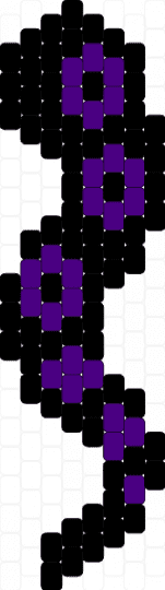 Void mass keychain - black,purple,pressure,tentacle,void mass,roblox