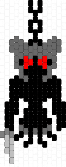 Redeemer (entity) charm - black,gray,redeemer,entity,pressure,roblox