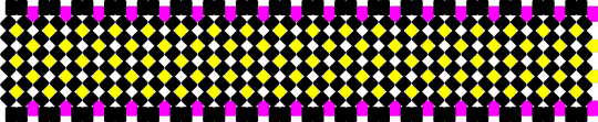 neon raver x base - black,pink,yellow