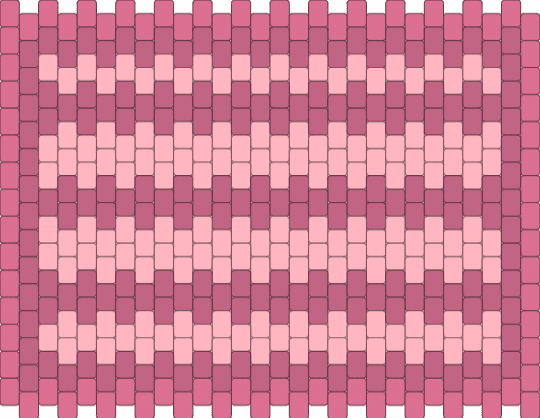 dull pink kandi cuff ! - pink,cuff,peyote