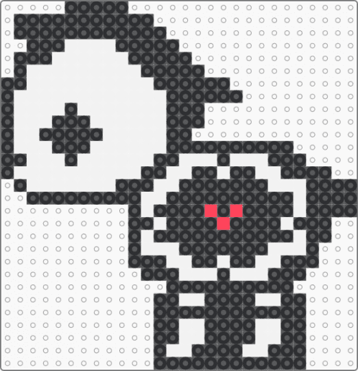 Skelanimals, Lammy The Sheep - black,white,skeleton,sheep,spooky,cute