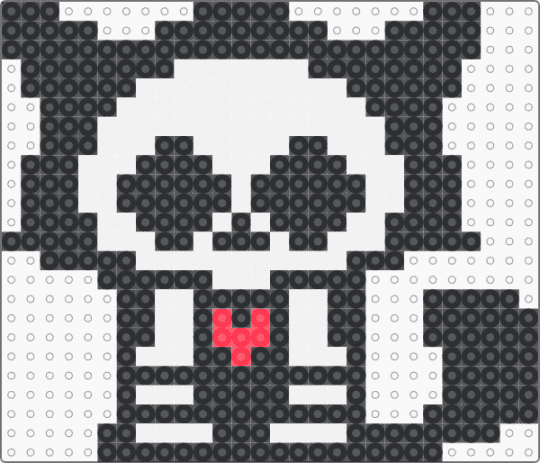 Skelanimals, Foxy The Fox - black,white,skeleton,fox,cute,spooky