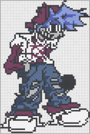 Yourself - pink,purple,blue,video game,fnf