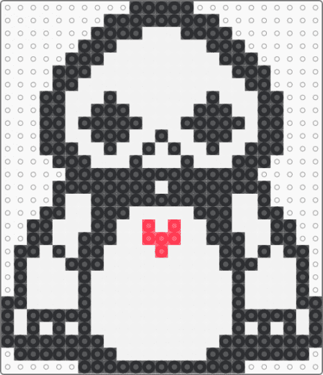 Skelanimals, Pen The Penguin - white,skeleton,penguin,spooky,cute