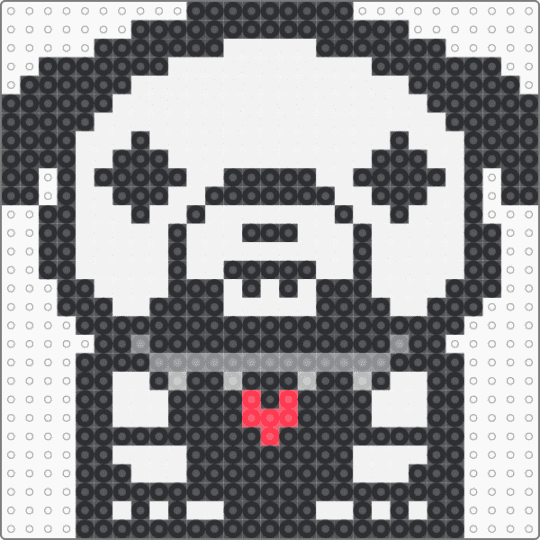 Skelanimals, Maxx The Bulldog - black,white,gray,skeleton,dog,spooky,cute