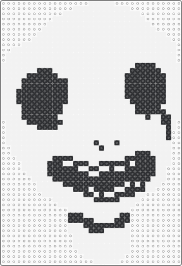 ImScared White Face - white,video games,imscared