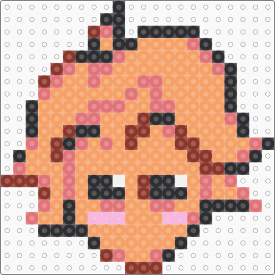 Senpai Icon - red,orange,video game,fnf