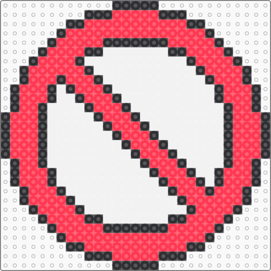 Prohibition Symbol - red,white,symbol