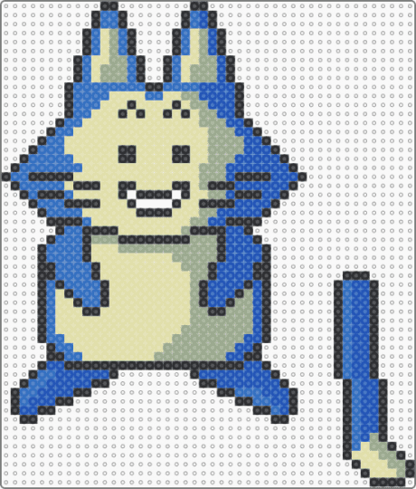 Puar - blue,yellow,dbz,anime