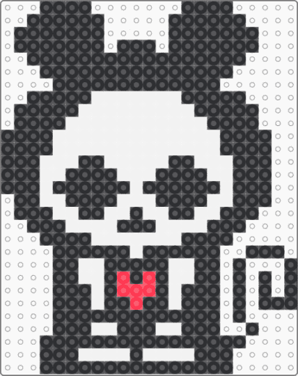 Skelanimals, Matt The Mouse - skeleton,mouse,spooky,cute