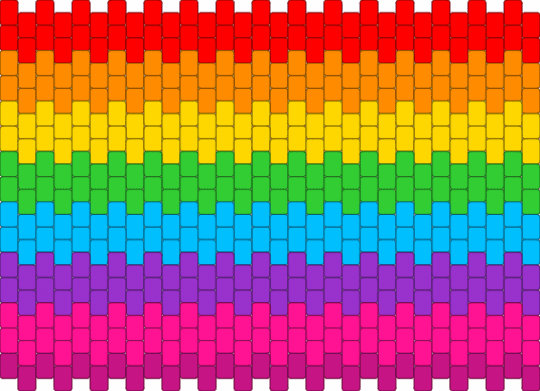rainbow cuff pattern!!! - orange,green,purple,colorful