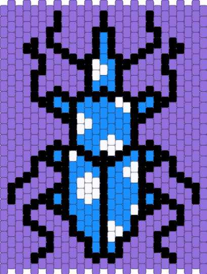 Weevil - purple,bug,weevil,panel,insect
