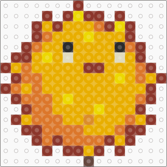 stardew valley-pufferfish - red,orange,stardew valley,fish,pufferfish