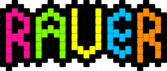 Raver Flat Charm - black,pink,green,orange,rave,raver,charm,cotdraverculture