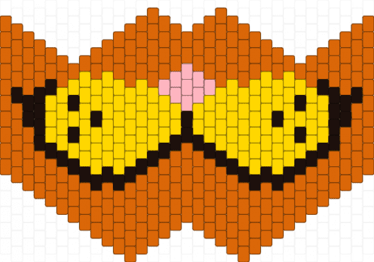 Garf Mask - garfield,orange