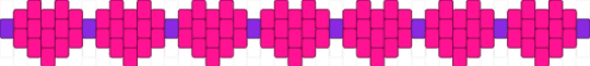 Bag strap heart - pink,cotdemo