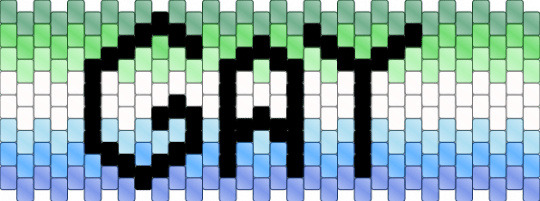 Big gay cuff!! - green,light blue,lgbtqia,gay,mlm,valid,awsum