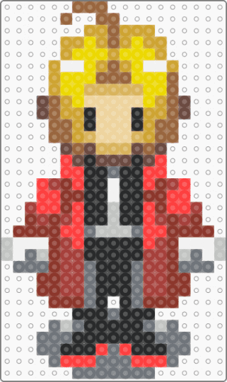 Edward Elric - gray,red,orange,fullmetal alchemist,fullmetal,anime,alchemist,edward elric,edward,elric