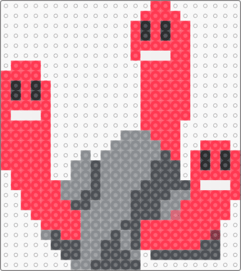 Wugtrio - red,gray,pokemon