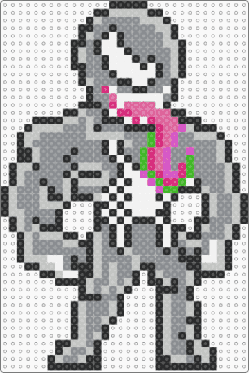 Venom - beige,gray,venom,spiderman