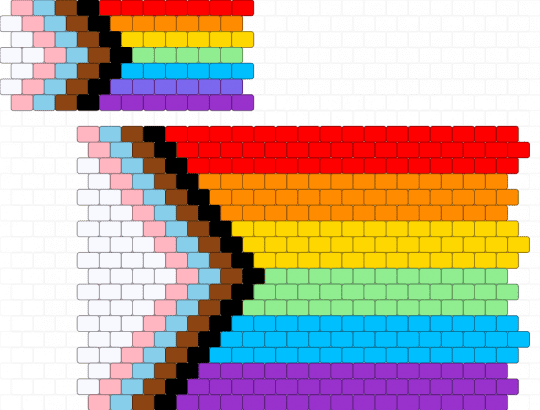 pride flag and miniii pride flag hehe - light blue,red,yellow,colorful