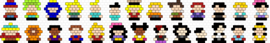 south park charms - red,yellow,beige,purple,south park,sp,southpark