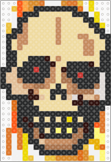 CALACA EN LLAMAS - skull,calaca,flames,skeleton,drawing,halloween,spooky,beige,tan