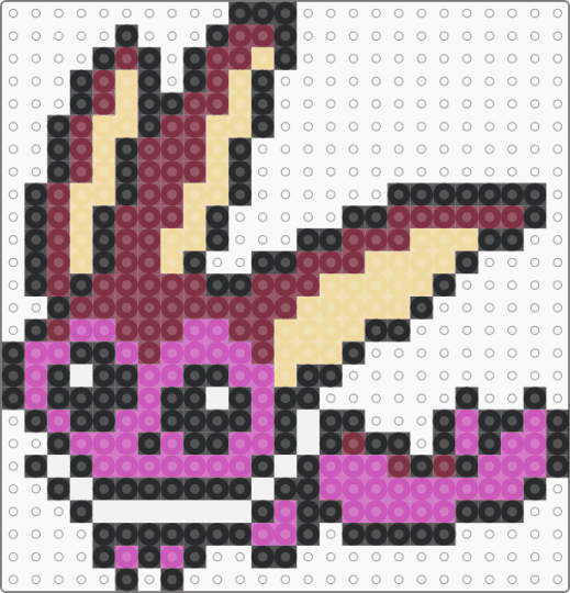 Babie Derp Vapey SHINY - brown,pink,derp,chibi,babie,baby,pokemon,pkmn,vaporeon